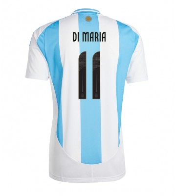 Argentina Angel Di Maria #11 Hemmatröja Copa America 2024 Kortärmad